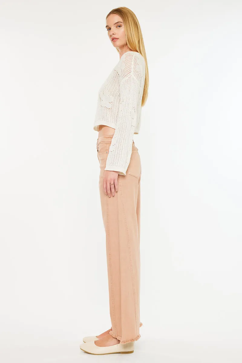 Marilu  High Rise Wide Leg Jeans
