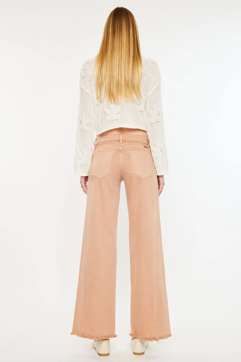 Marilu  High Rise Wide Leg Jeans