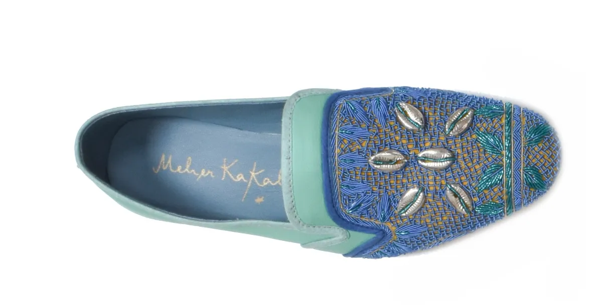 Meher Kakalia Mint Queen Moccasin