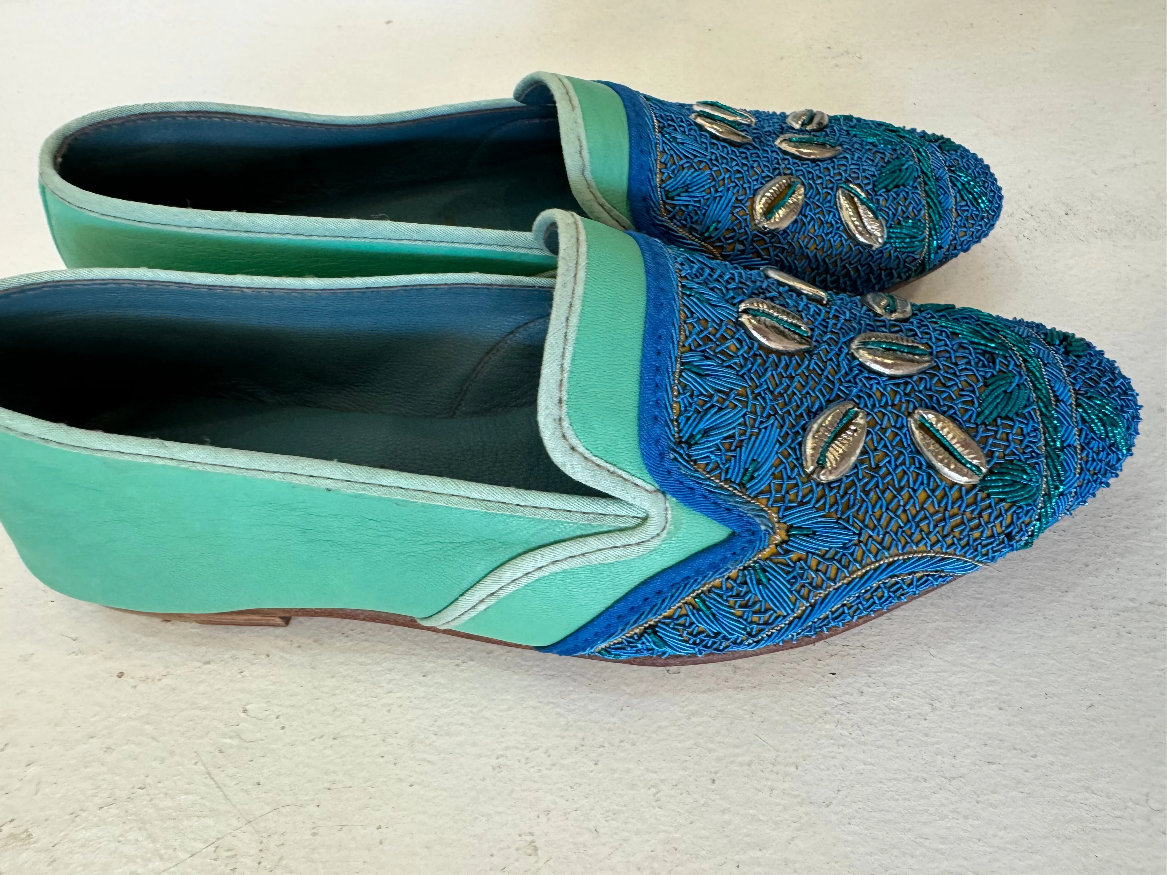 Meher Kakalia Mint Queen Moccasin