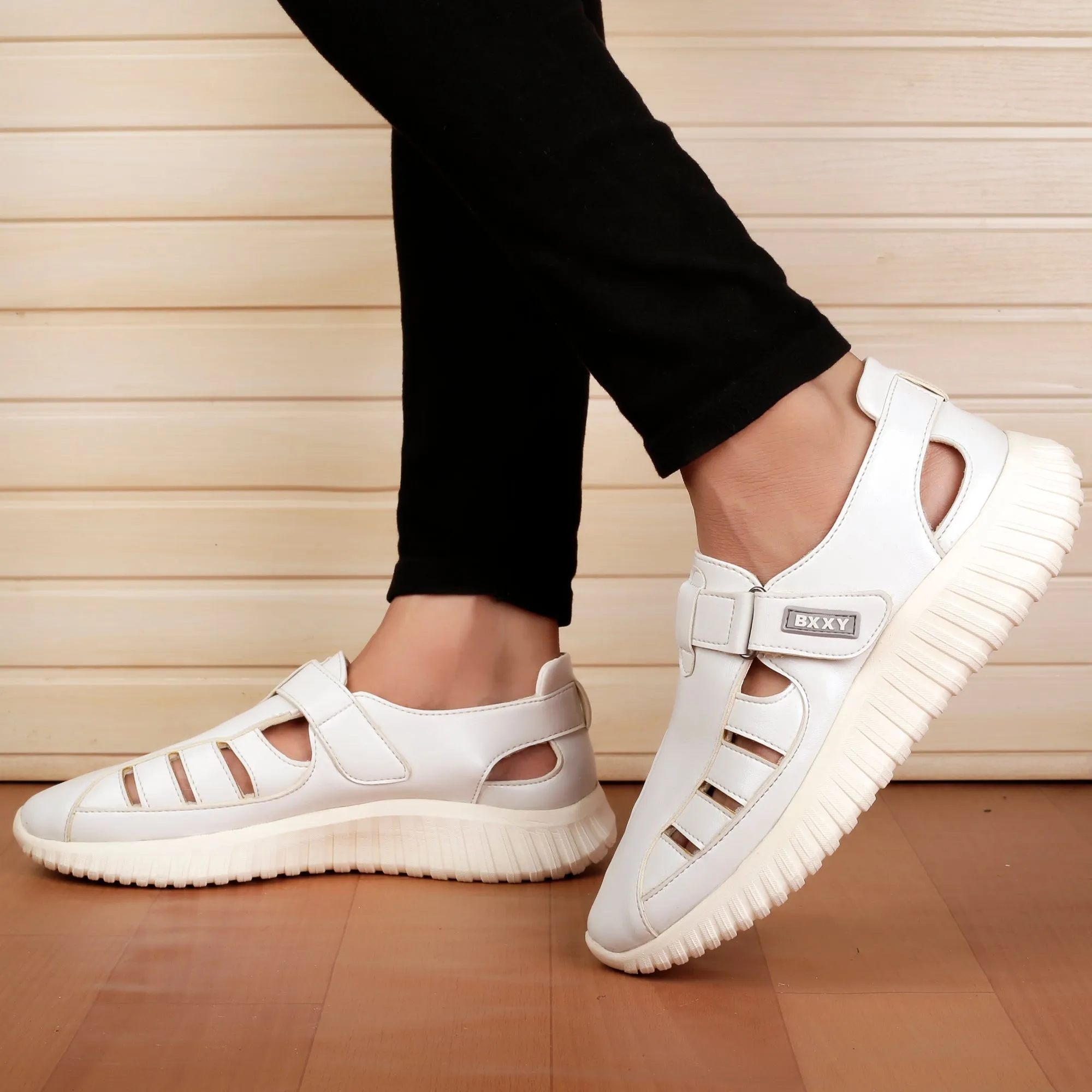 Men's Latest PU Upper Casual Roman Sandals