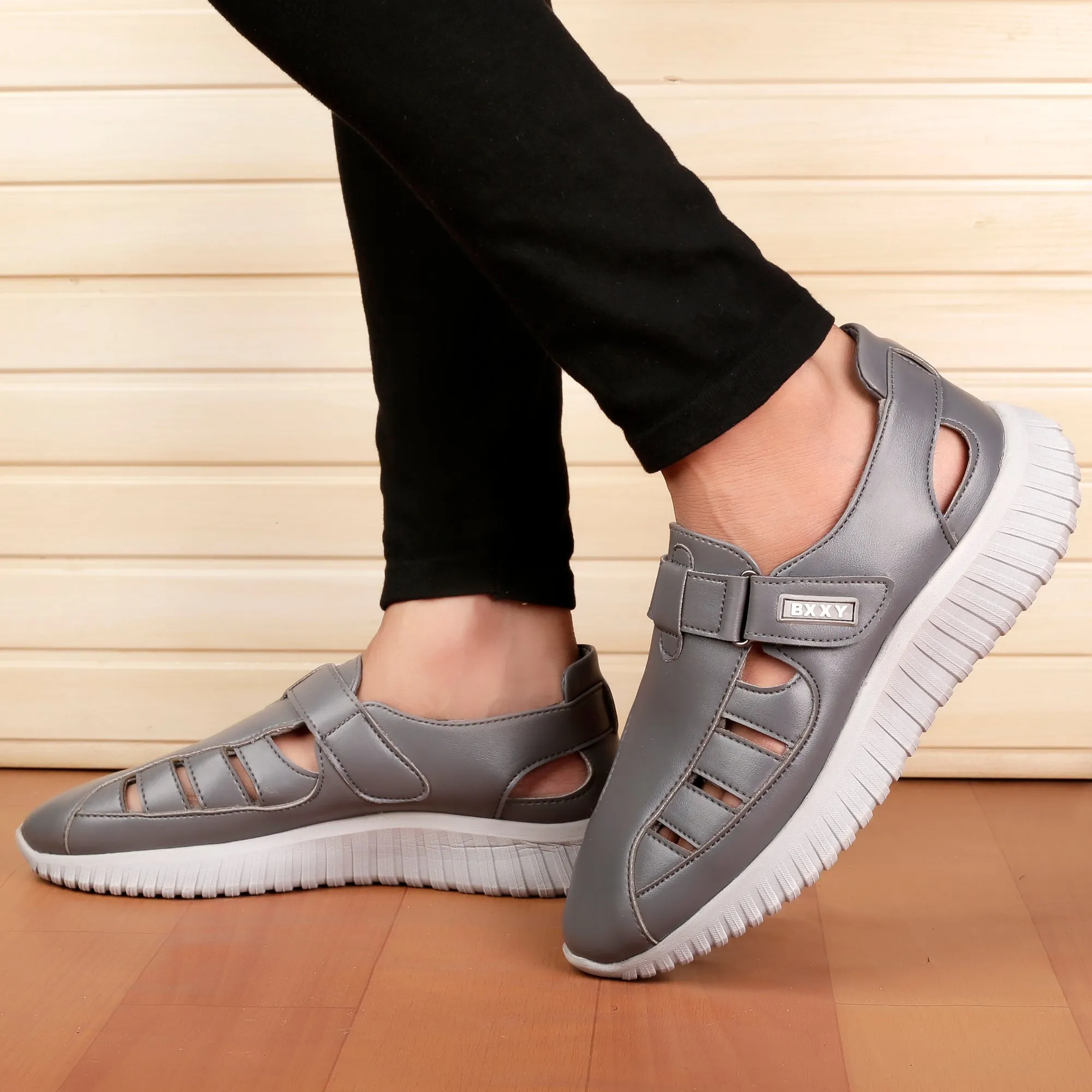 Men's Latest PU Upper Casual Roman Sandals