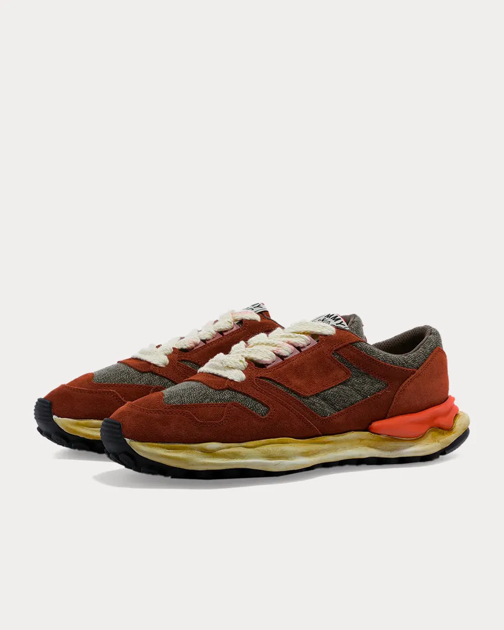 Military Rough Tan Low Top Sneakers