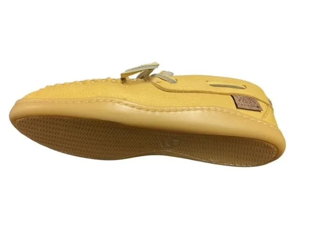 Moccasins Moosehide Sheepskin Lined Ladies LC🍁