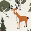 Moose Print Friends Kids Sleepsuit