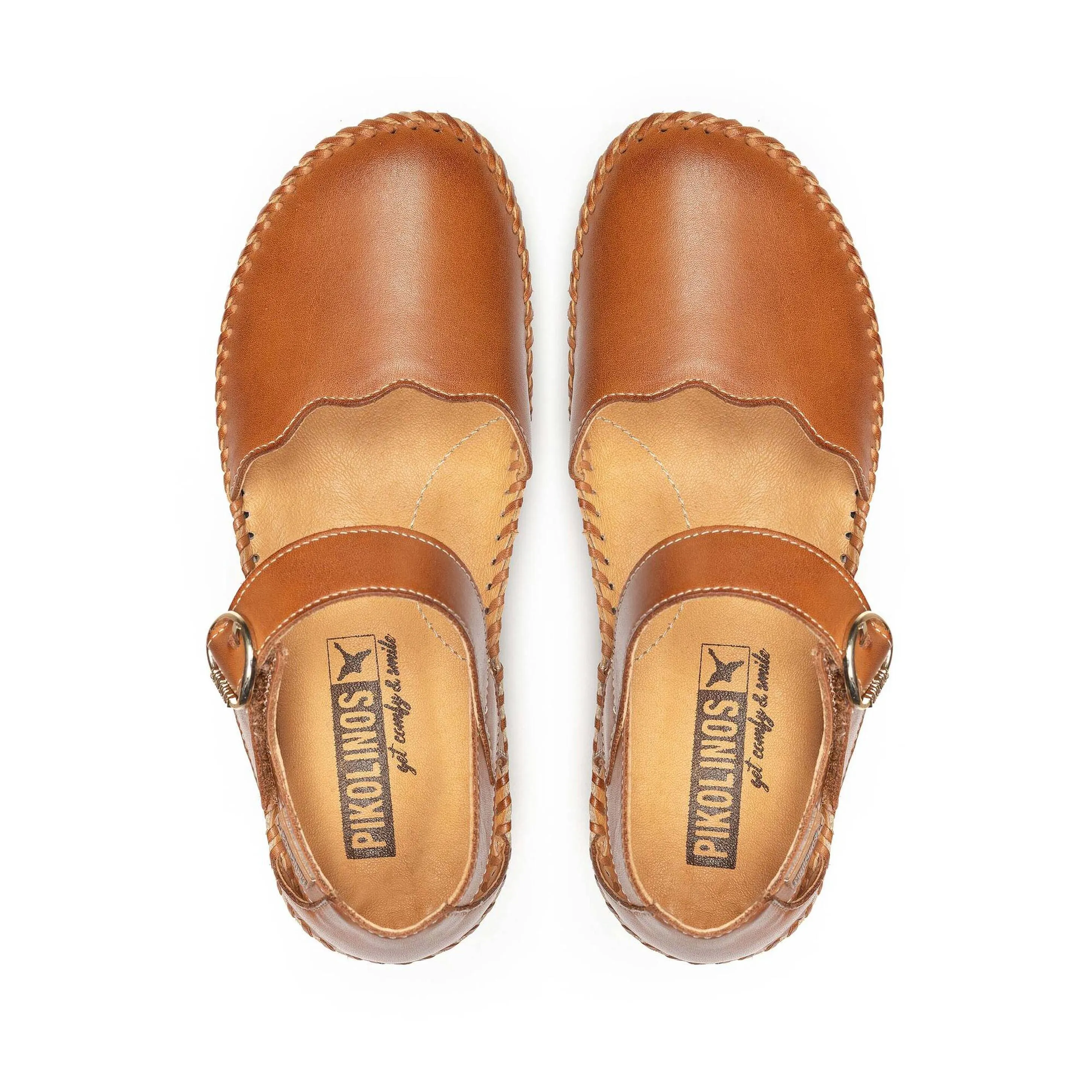 Pikolinos Women's Marina Platform Sandals - Brandy