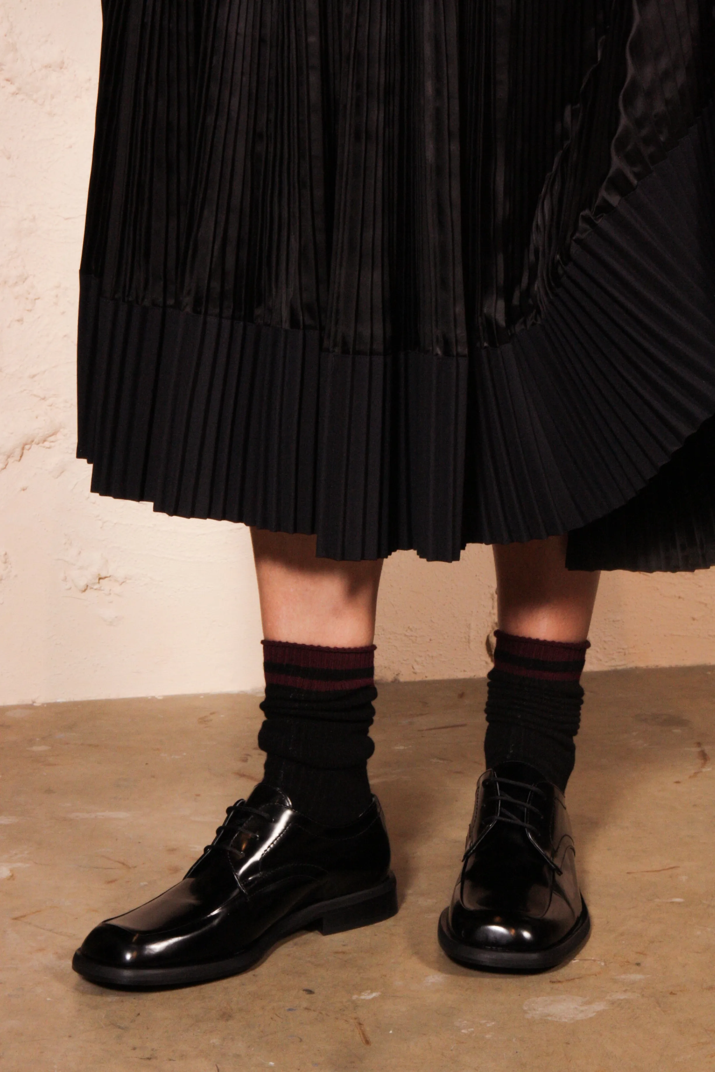 Pleated Tartan Dress