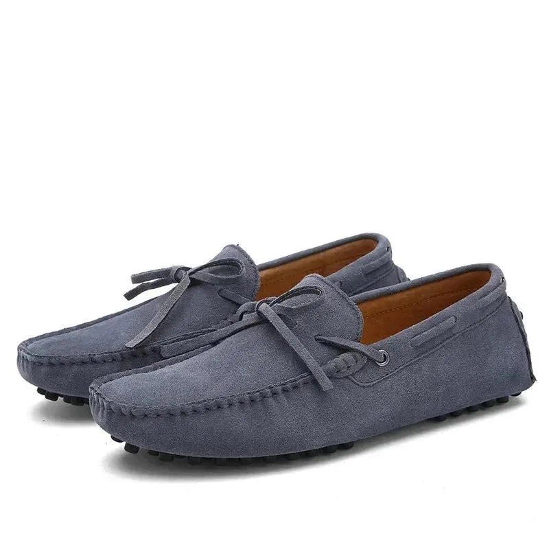 Plus Size 35~49 Men's Casual Shoes Genuine Leather Flats Driving Loafers Footwear Soft Moccasins For Men Zapatos Hombre