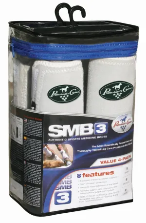 Professional's Choice SMB 3 Spots Medicine Boots for Horses Value Pack (set of 4)