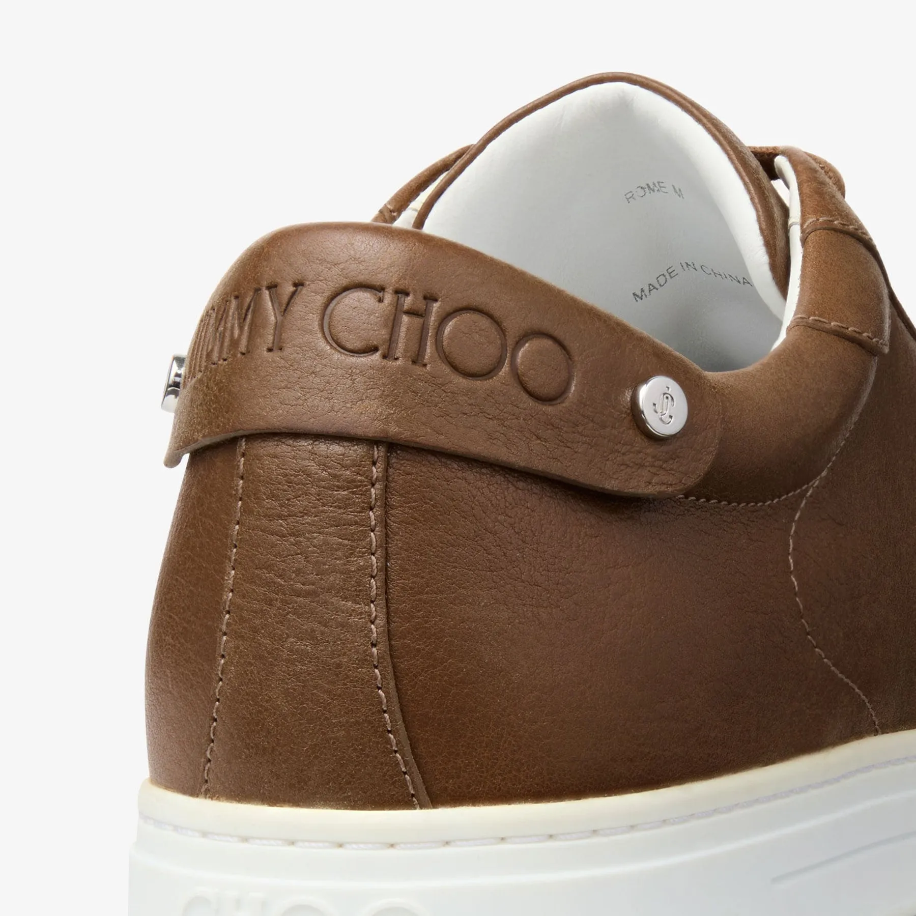 Rome/M Oak Leather Trainers