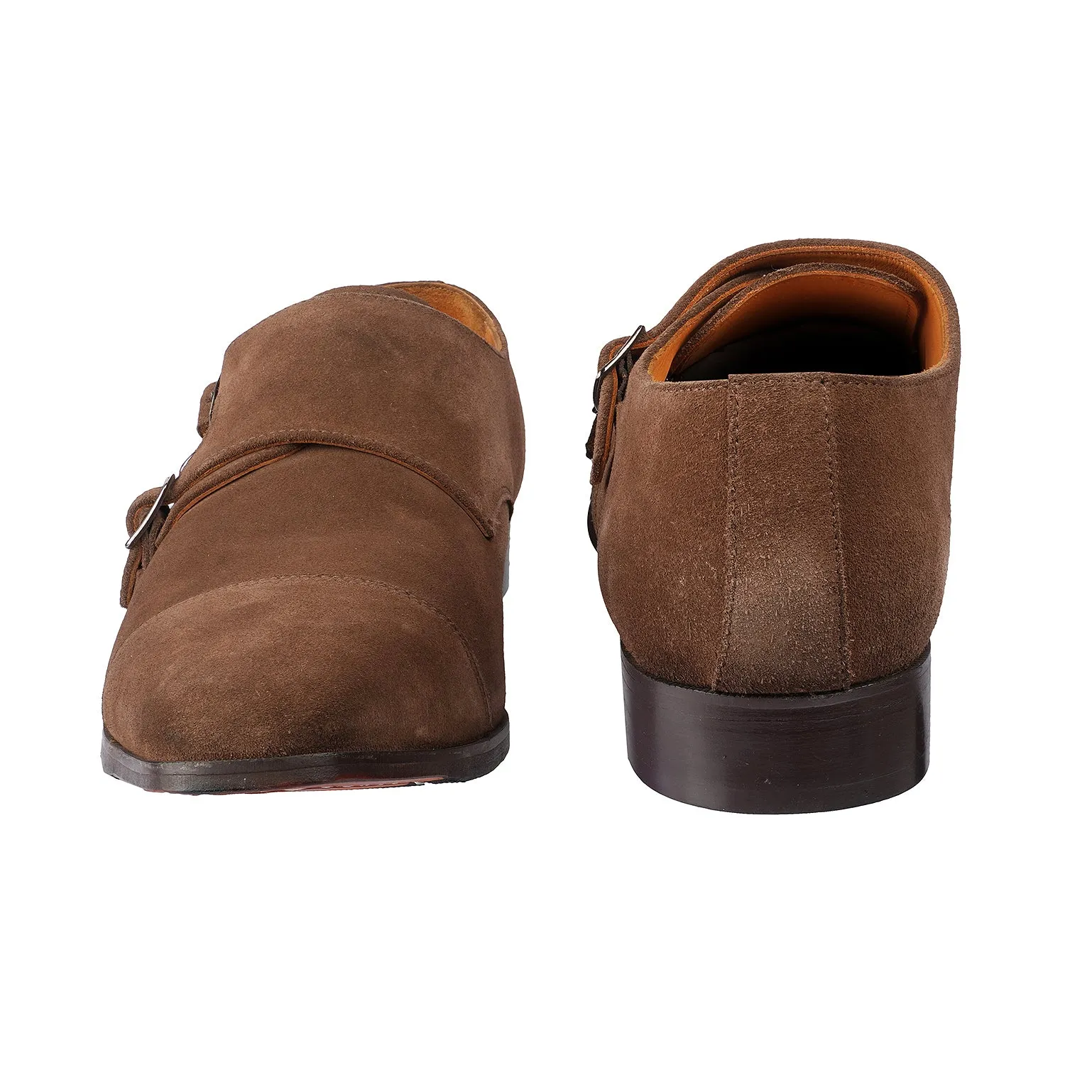 Samuel Windsor - Jamestown 68 <br> Big Size Regular D Beige Leather Slip-On Shoes For Men