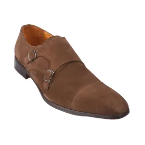 Samuel Windsor - Jamestown 68 <br> Big Size Regular D Beige Leather Slip-On Shoes For Men