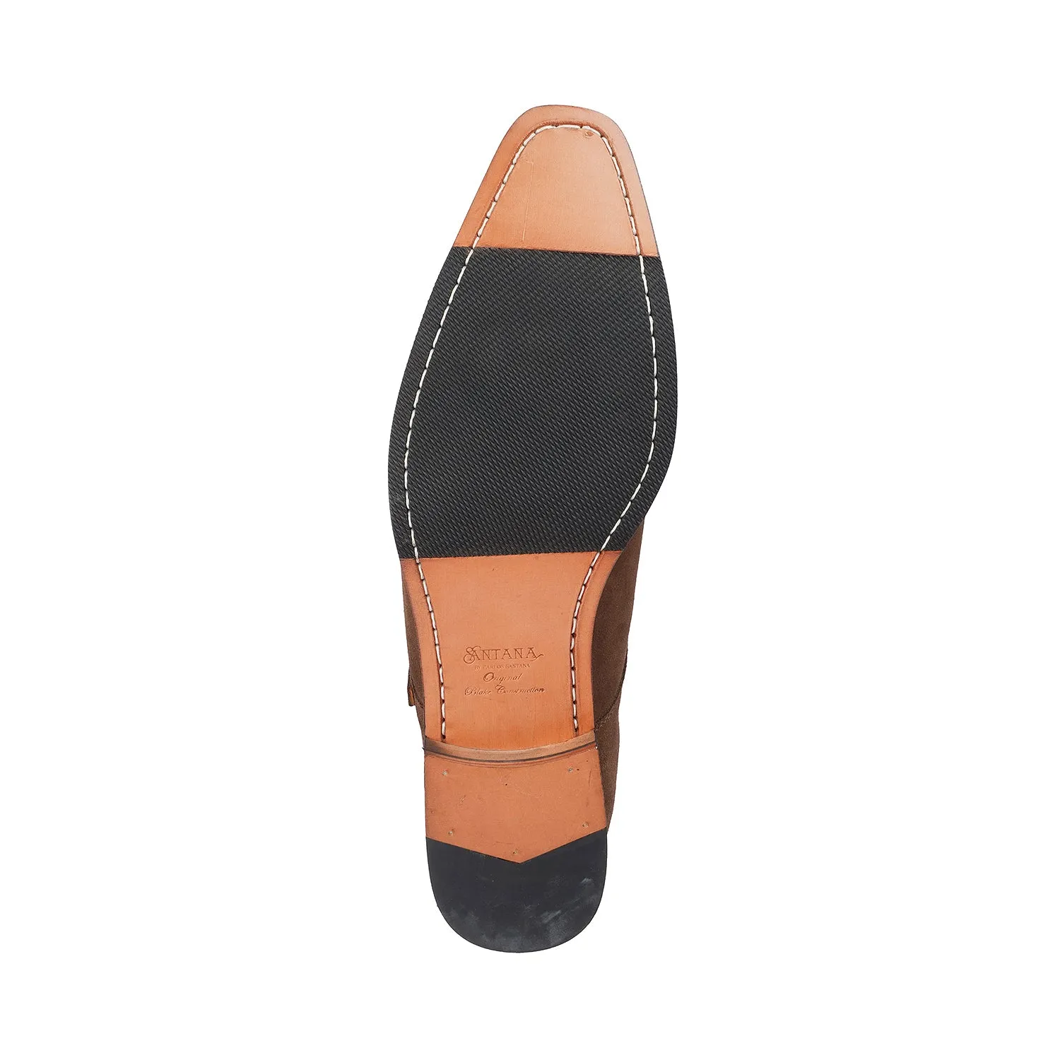 Samuel Windsor - Jamestown 68 <br> Big Size Regular D Beige Leather Slip-On Shoes For Men