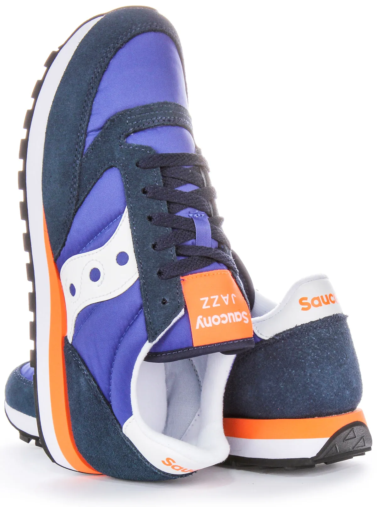 Saucony Jazz Original In Navy Orange For Men