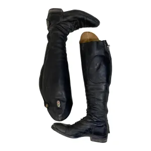Secchiari 'Classic' Field Boots in Black - EU 35 H2/L (Women's 4.5 Reg/Wide)