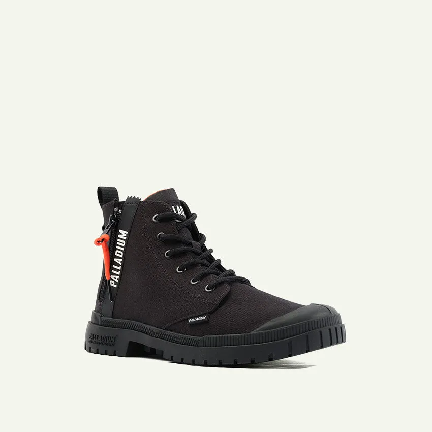 SP20 UNZIPPED WOMEN'S BOOTS - BLACK