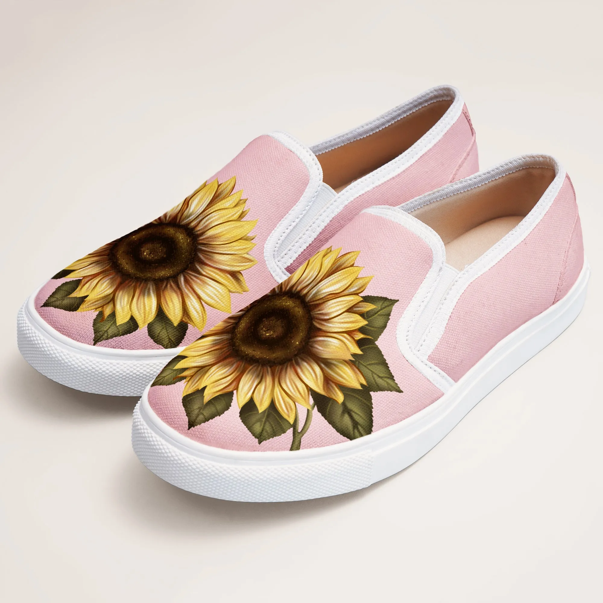 Sunflower Days Slipons