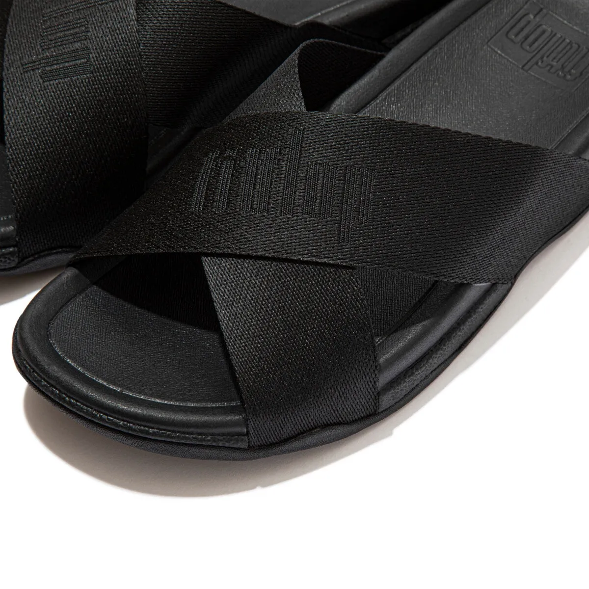 SURFER Woven-Logo Webbing Cross Slides
