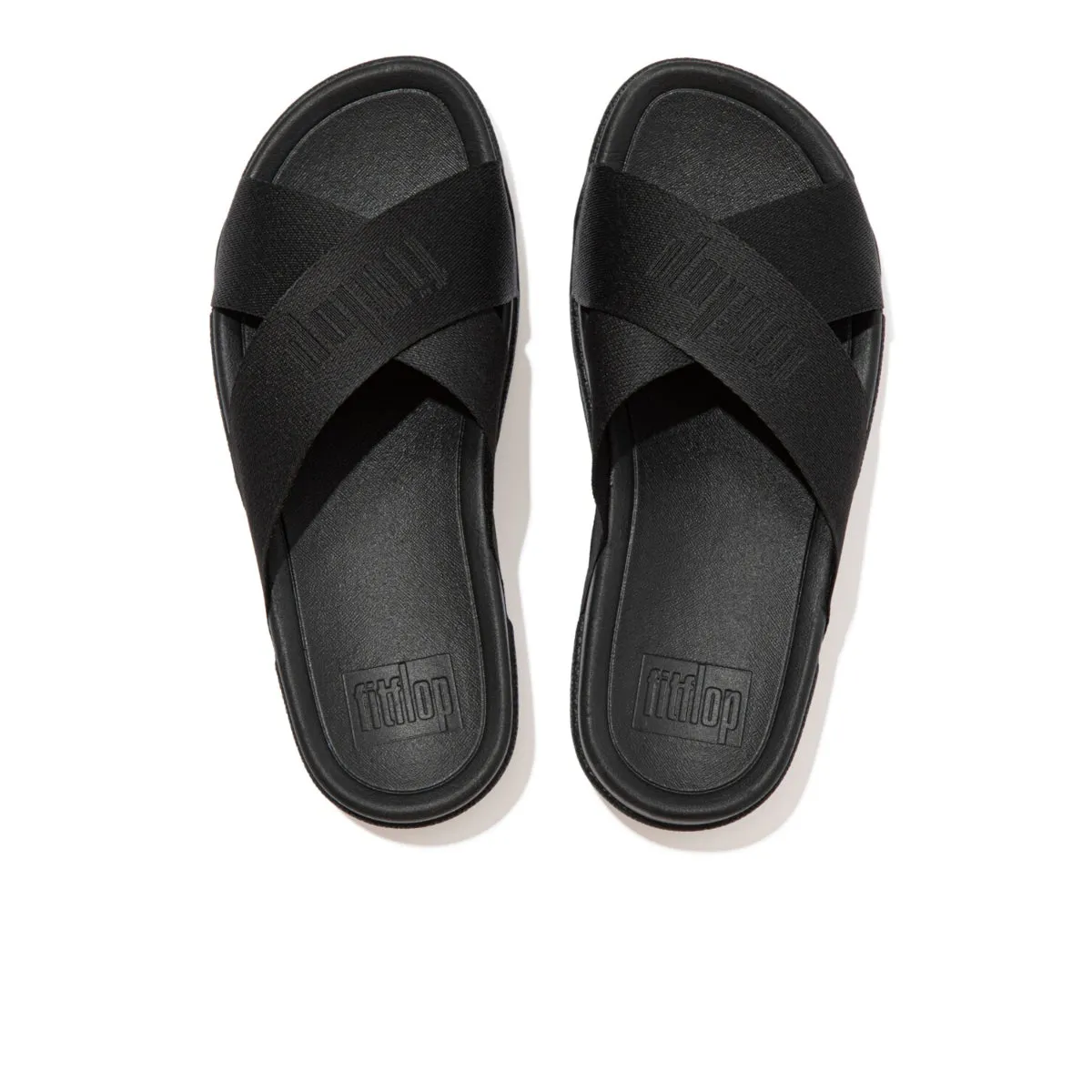SURFER Woven-Logo Webbing Cross Slides