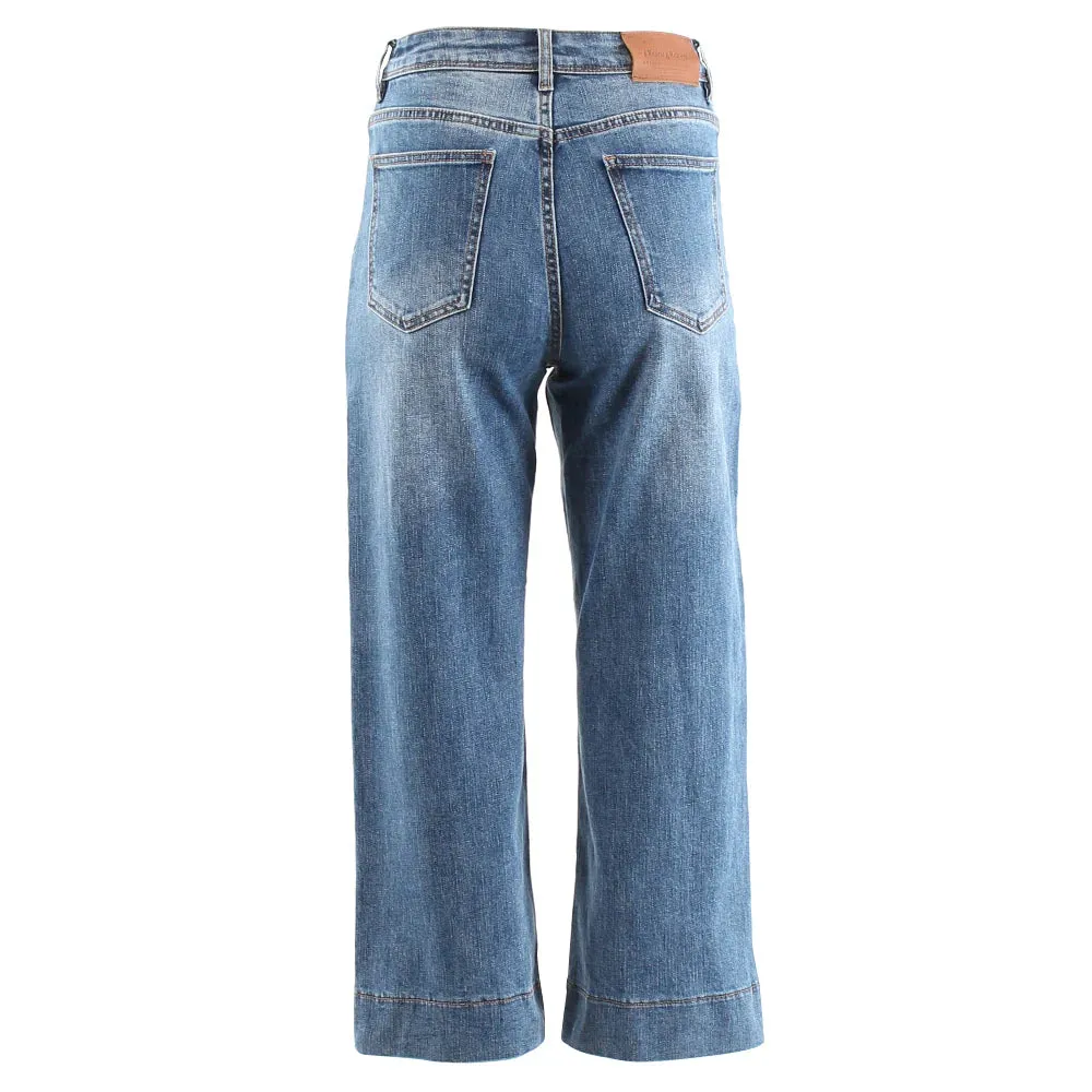 Tavie Crop Flare Jeans