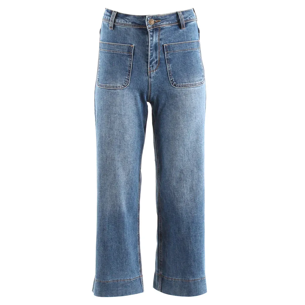 Tavie Crop Flare Jeans