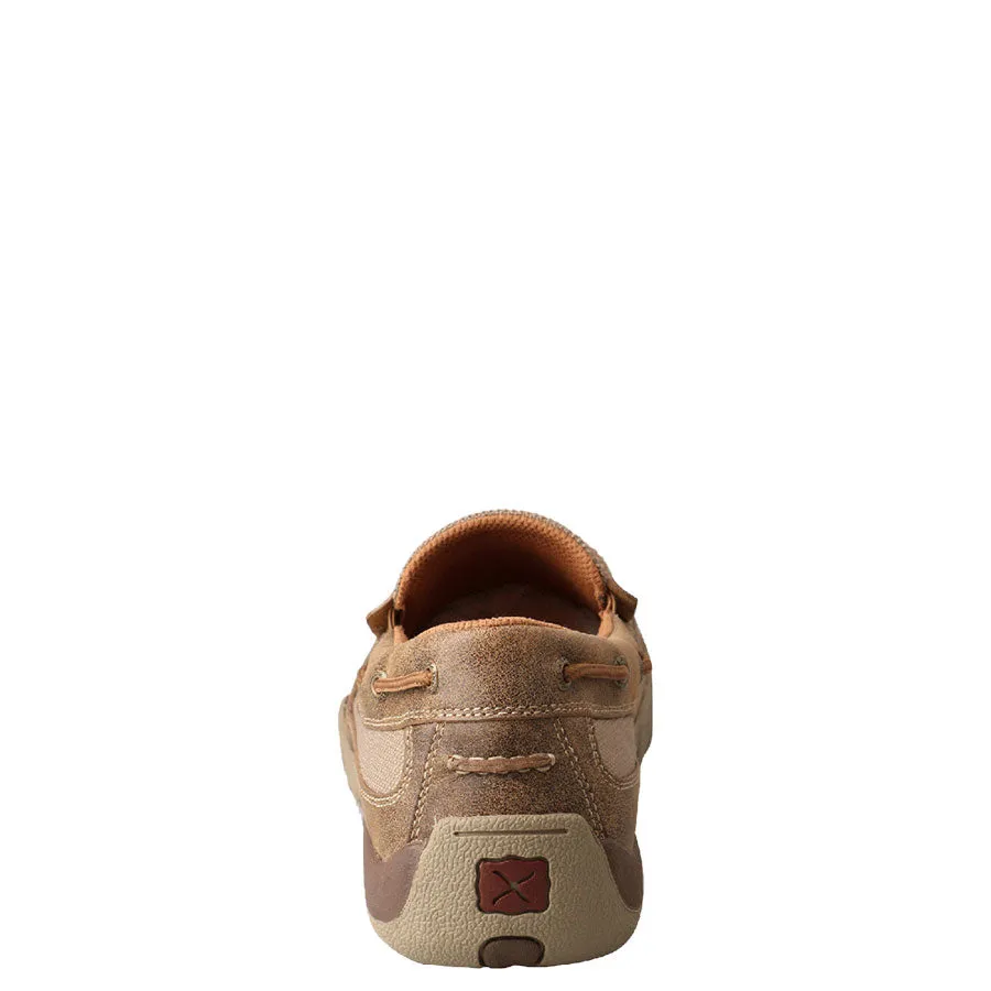 Twisted X Men's Bomber Driving Moc Boat Shoes