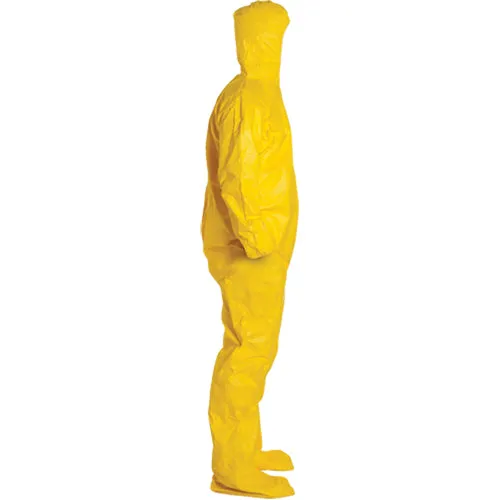 Tychem® 2000 Coveralls, Medium, Yellow