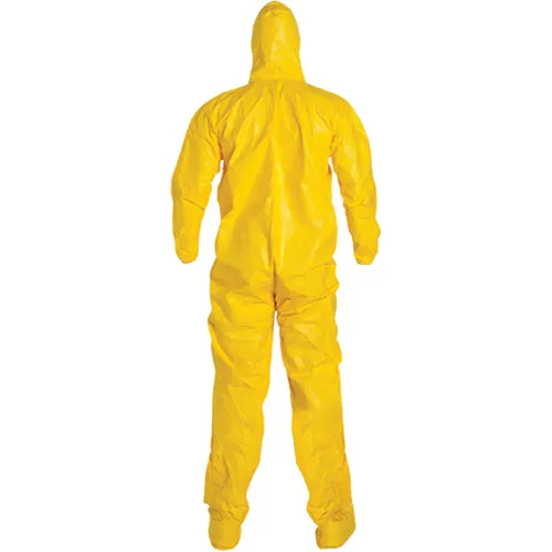 Tychem® 2000 Coveralls, Medium, Yellow