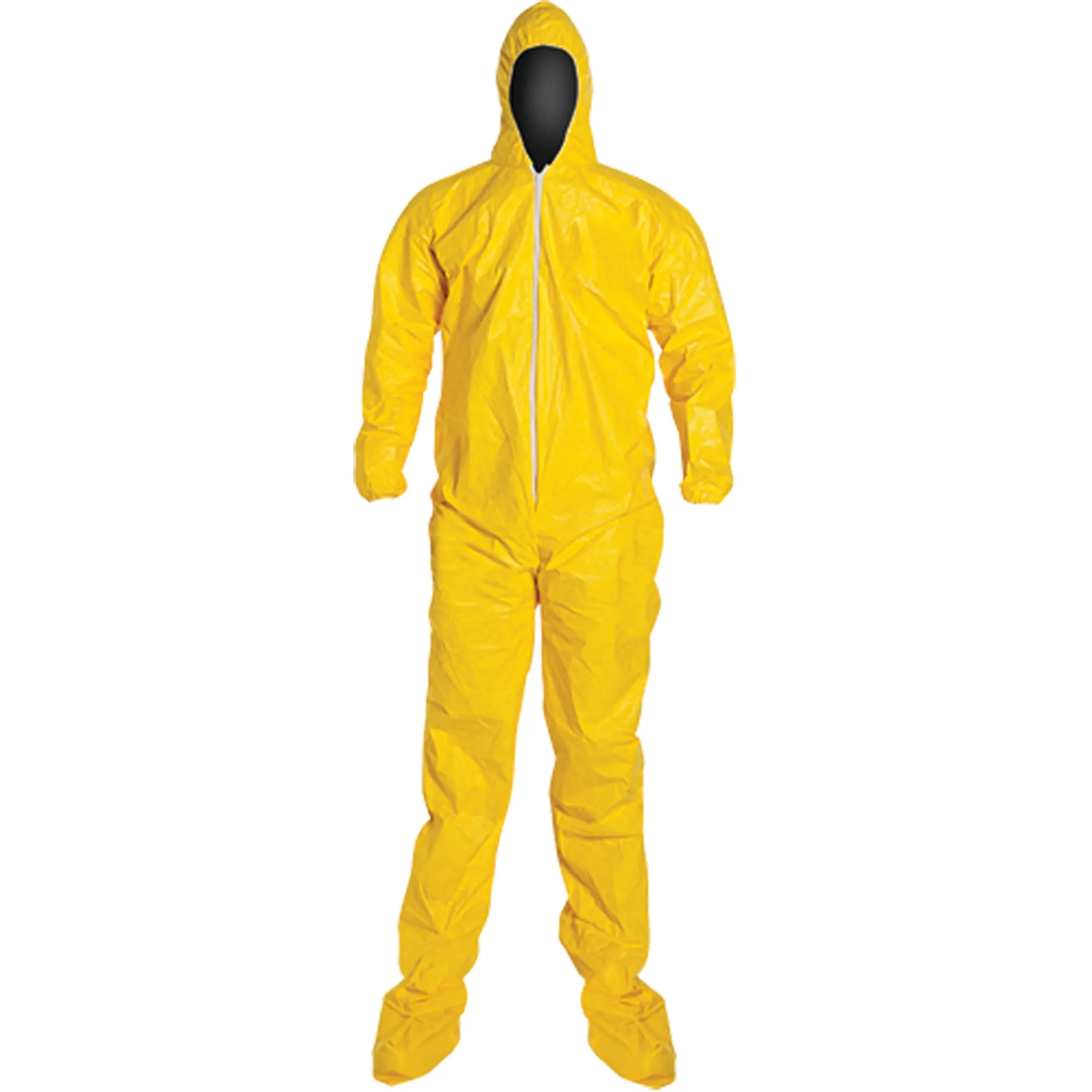 Tychem® 2000 Coveralls, Medium, Yellow
