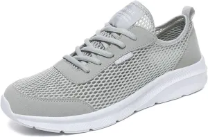 Walking Shoes Mens Comfortable Mesh Sneakers Non Slip Running Shoes Lightweight Breathable Workout Shoes