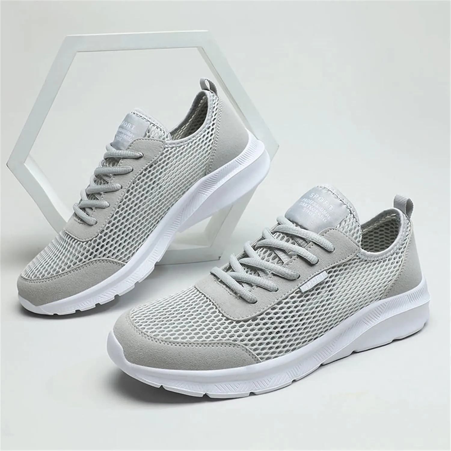 Walking Shoes Mens Comfortable Mesh Sneakers Non Slip Running Shoes Lightweight Breathable Workout Shoes