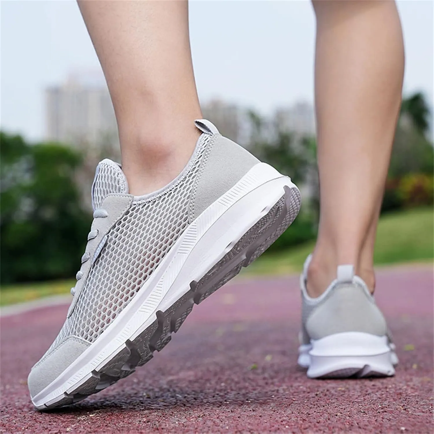 Walking Shoes Mens Comfortable Mesh Sneakers Non Slip Running Shoes Lightweight Breathable Workout Shoes