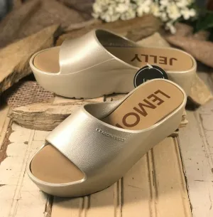 Warm Grey Sunny Platform Slides