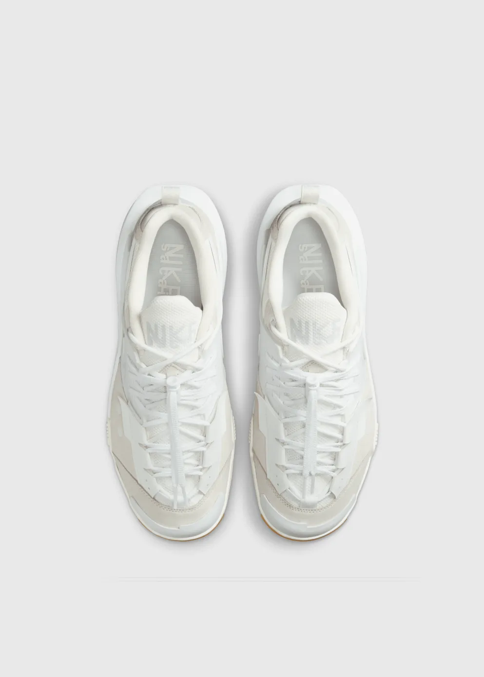 x sacai Zegamadome 'Summit White' Sneakers