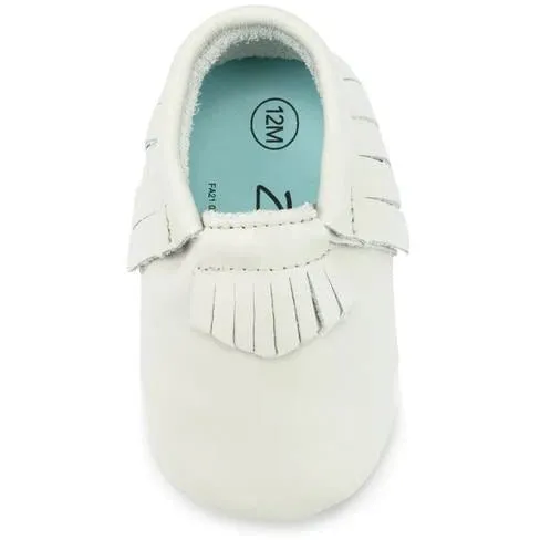 Zutano Leather Fringe Moccasins