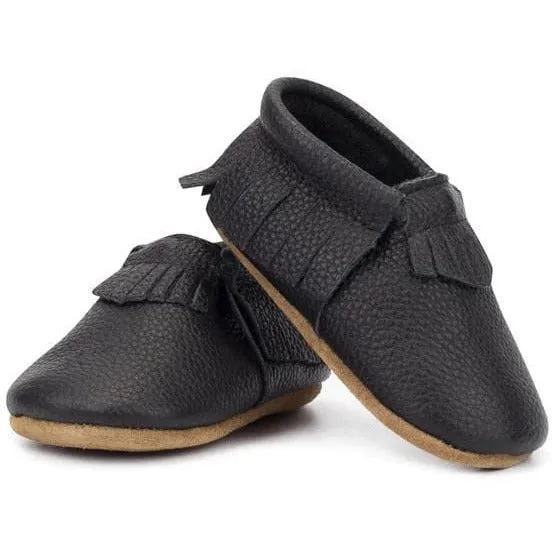 Zutano Leather Fringe Moccasins